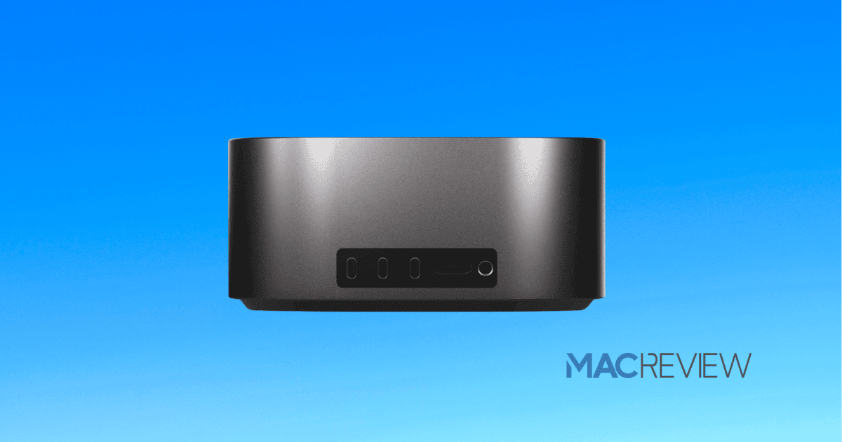 Mac mini M4 with front-facing USB-C ports for enhanced connectivity.