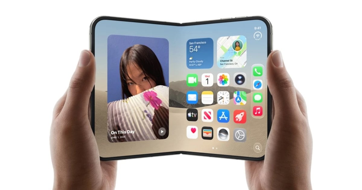 Official Apple promotional image showing the iPhone Duo ahead of the October 16 iPhone Duo pre order launch.